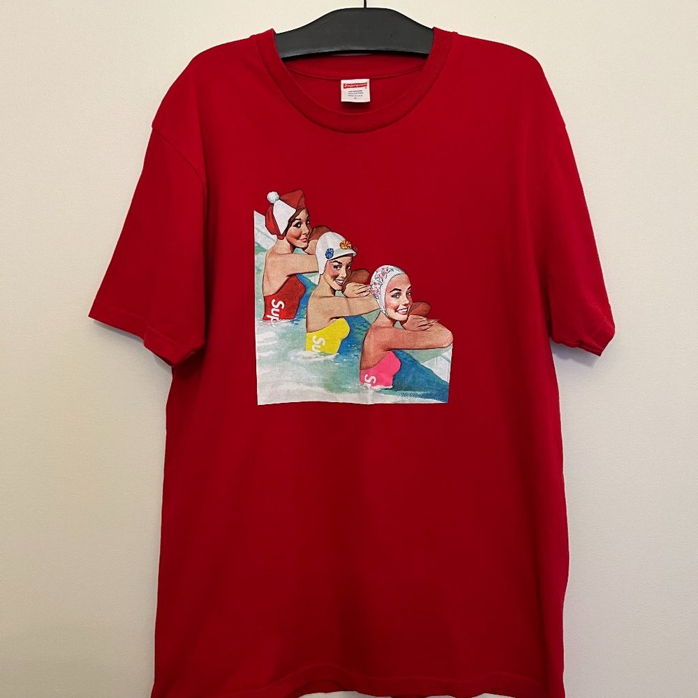 Supreme Swimmer Tee Red